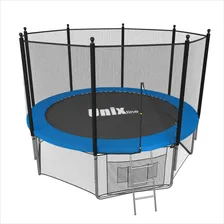 Батут UNIX line Classic 8 ft (outside) Blue