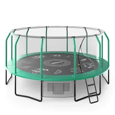 Батут с сеткой Unix line 16 ft Supreme Game (green)
