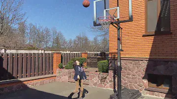 Баскетбол на даче у друзей