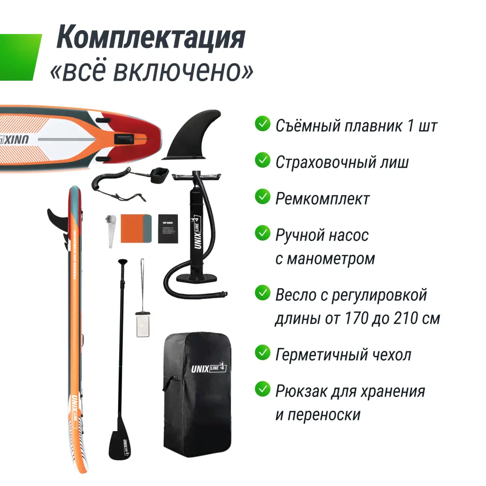 SUP-борд UNIX Line Summertime (360 см)-2