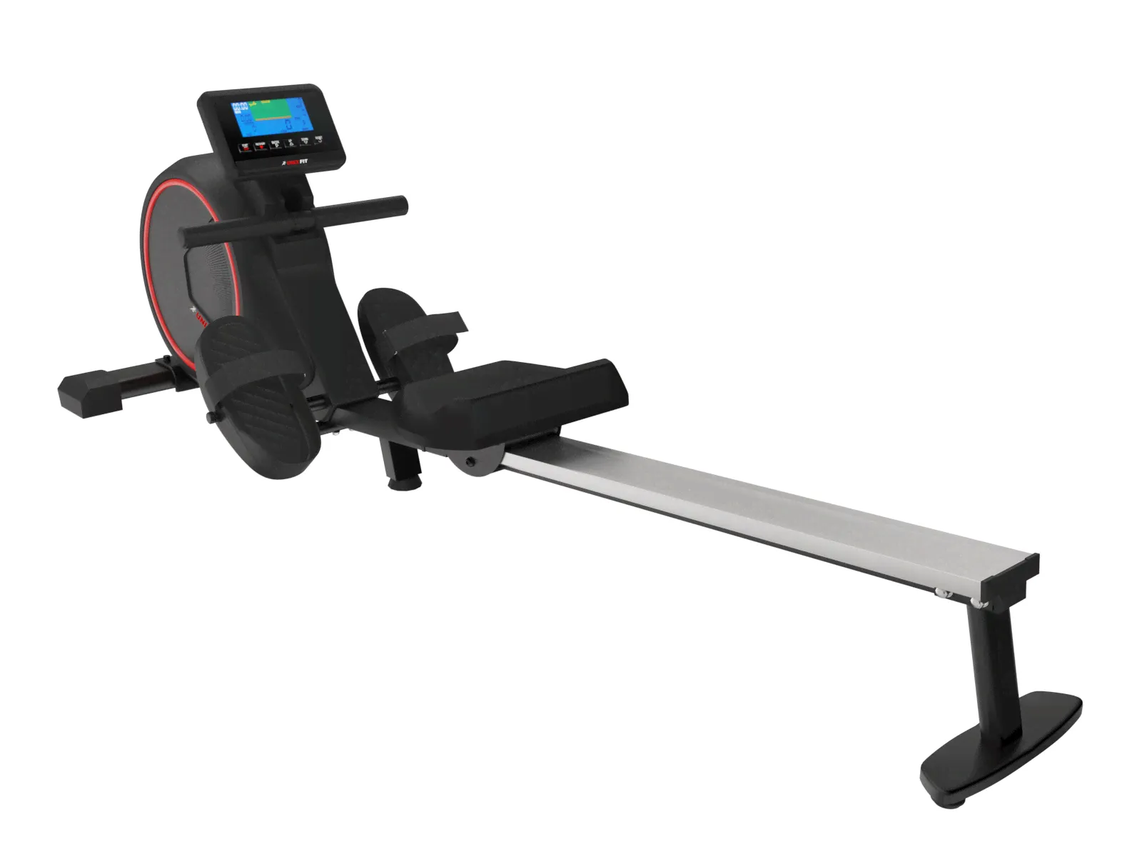 Гребной тренажер UNIX Fit Techno Rower 410E + эспандер в подарок