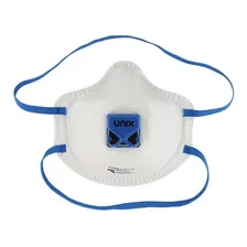 Респираторы для защиты органов дыхания Unix Air 112V с клапаном FFP2 RD до 12 ПДК белые 3 шт
