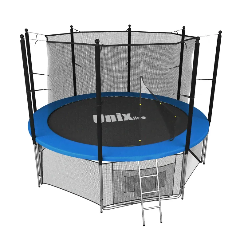 Батут с сеткой Unix Line 10 FT Inside Blue (305 см)