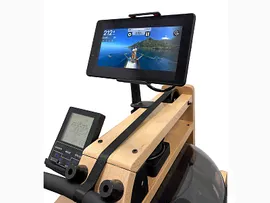 Гребной тренажер UNIX Fit Wood Rower Light +коврик в подарок